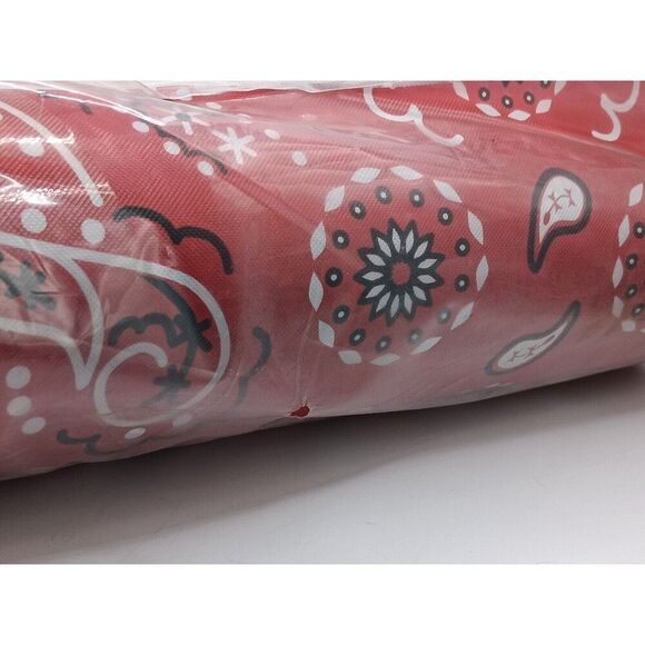 Plastic Tablecloth Roll Art Sewing, Party Supplies Paisley Design NOS - Picture 5 of 5